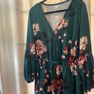 Womens long sleeve dress